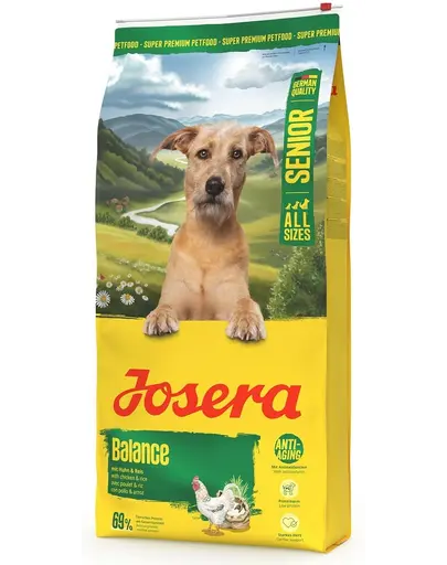 JOSERA Senior Balance 12,5kg hrana Caini in varsta, continut scazut grasimi