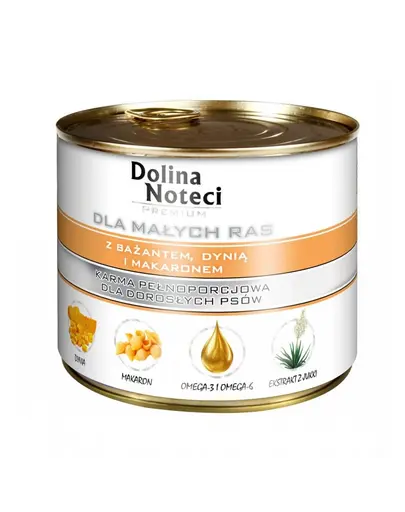 DOLINA NOTECI Premium talie mica cu fazan dovleac si taitei 185 g