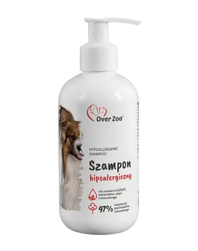 OVER ZOO Hypoallergenic sampon hipoalergenic Caini 250 ml