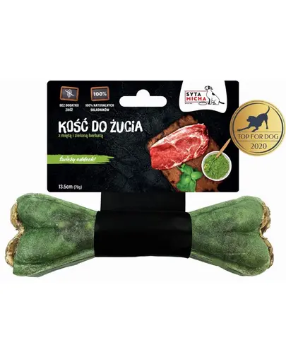 SYTA MICHA Os natural de mestecat pentru caini pentru respiratie proaspata 13,5 cm