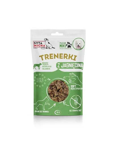 SYTA MICHA Recompense pentru dresaj cu carne de miel pentru caini 80 g