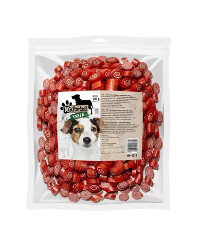 MR. PRETZEL Sushi cu miel gustare pentru caini 500 g