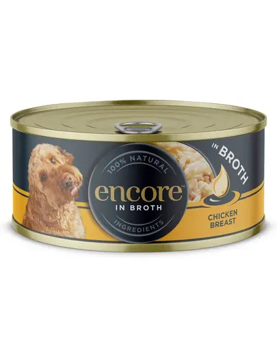 ENCORE Dog Chicken Breast in Broth piept de pui in bulion 156 g