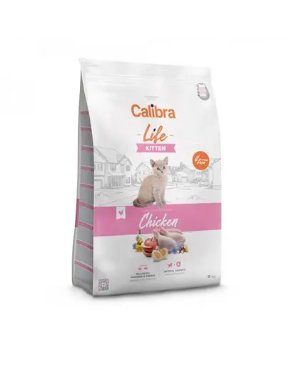 CALIBRA Cat Life Kitten Chicken 6 kg hrana pentru pui de pisica, cu pui