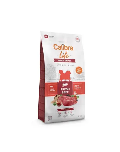 CALIBRA Dog Life Adult Small Fresh Beef 6 kg hrana cu vita pentru caini adulti de talie mica