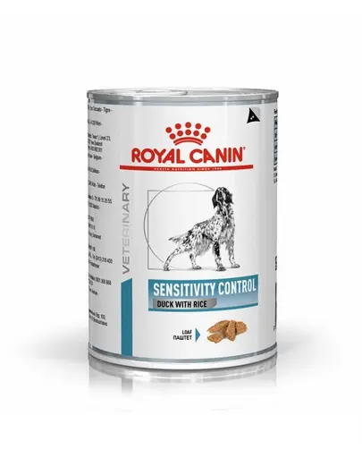 ROYAL CANIN Dog sensitivity control duck 6 x 410 g hrana umeda pentru Caini adulti cu reactii adverse la alimente