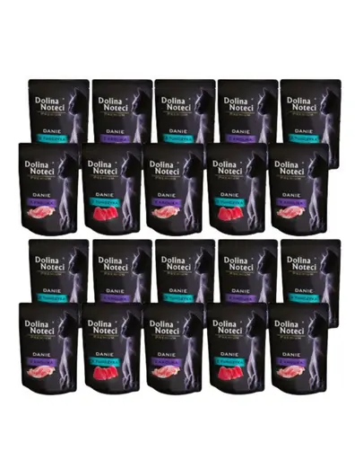 DOLINA NOTECI Premium pachet plicuri hrana pisici 20x85 g iepure si ton