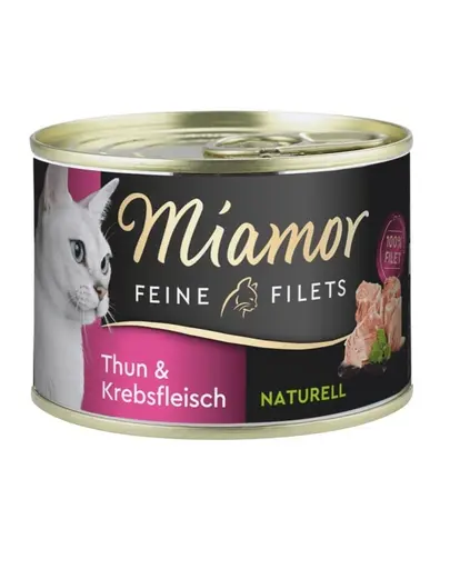 MIAMOR Feline Hrana umeda pisica, cu ton si crab in sos propriu 100 g