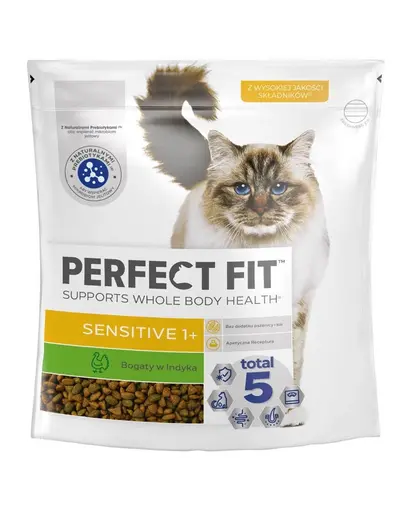 PERFECT FIT Sensitive 1+ 1,4 kg hrana pisici sensibile, curcan