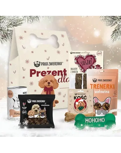 PAKA ZWIERZAKA Cutie cadou de Craciun pentru caini