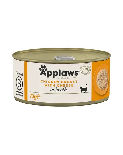 APPLAWS Chicken 70g Conserva hrana pisica, cu pui si branza
