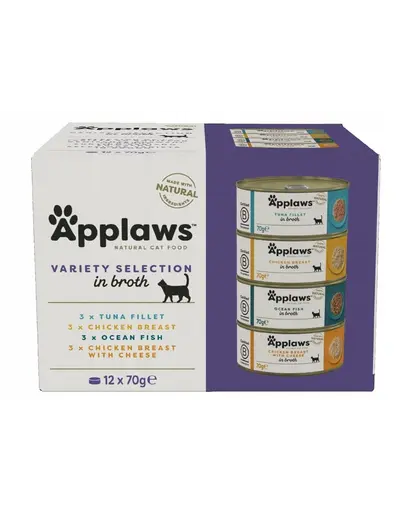 APPLAWS Supreme Collection Hrana umeda pentru pisici adulte 12 x 70 g