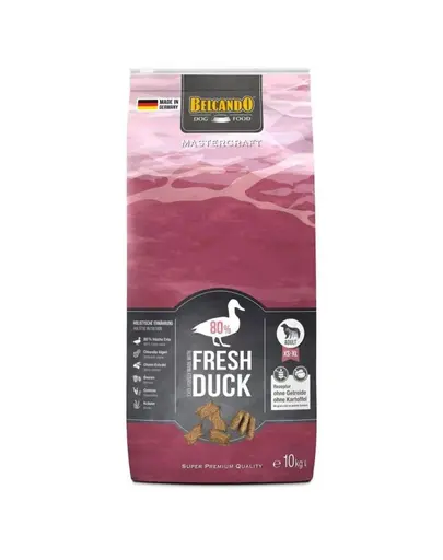 BELCANDO Mastercraft Fresh duck Hrana uscata pentru caini adulti activi, cu rata 10 kg
