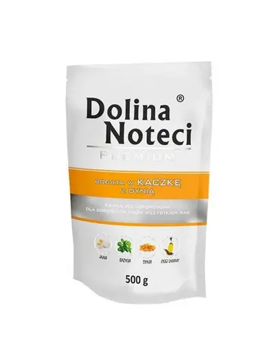 DOLINA NOTECI Premium Mix rata si dovleac + gasca si cartofi 20x500 g hrana umeda pentru caini