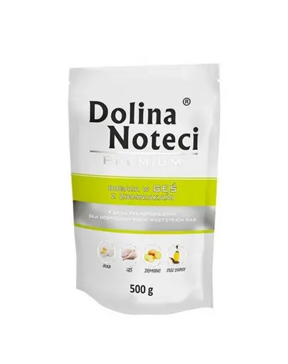 Hrana umeda caini gasca si cartofi 6x500 g DOLINA NOTECI Premium