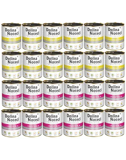 DOLINA NOTECI Mix pui si curcan Premium hrana caine 24x800g