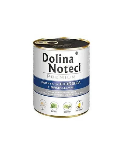 DOLINA NOTECI Premium Mix cod si broccoli si vita 24x800 g hrana umeda pentru caini