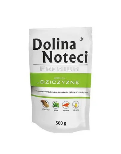 DOLINA NOTECI Premium Mix iepure si merisoare + vanat 20x500 g hrana umeda pentru caini
