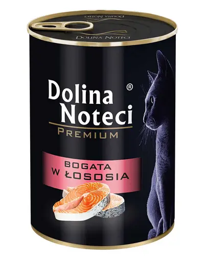 Hrana umeda pisici adulte somon 6x400 g DOLINA NOTECI Premium