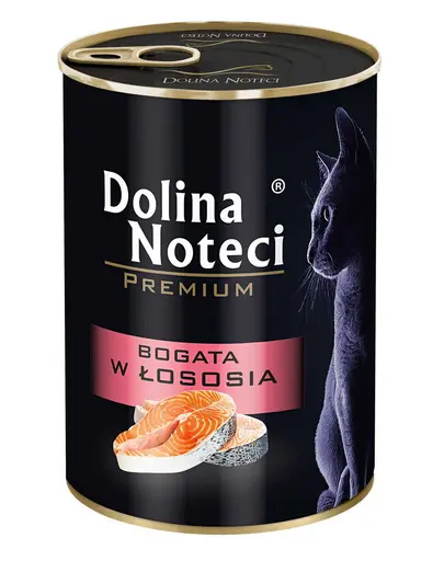 Conserve pisici adulte 24x400 g DOLINA NOTECI Premium cu somon
