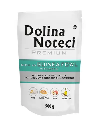 DOLINA NOTECI Premium Bogata bibilica si mar 500 g hrana umeda pentru caini adulti