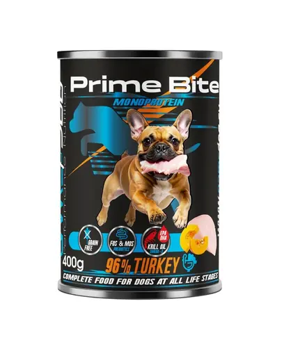 GAME DOG Prime Bite curcan si dovleac 400g hrana pentru caini