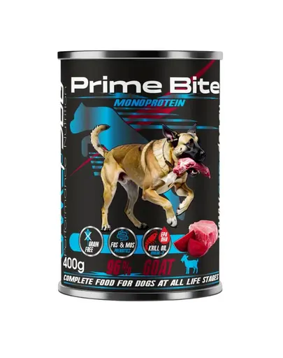 GAME DOG Prime Bite vita si morcov 400g hrana umeda caini activi