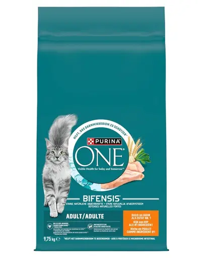 PURINA ONE Bifensis Adult cu pui si grau 9,75 kg hrana pisici adulte