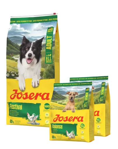 JOSERA Festival 12,5 kg hrana caine + 2x900g hrana GRATIS