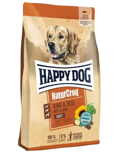 HAPPY DOG NaturCroq vita & orez hrana uscata pentru caini adulti 11 kg