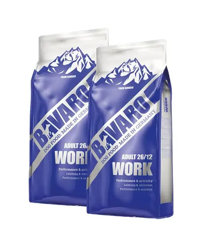 JOSERA Bavaro Work Adult 26/12 2x18 kg hrana caini cu activitate ridicata