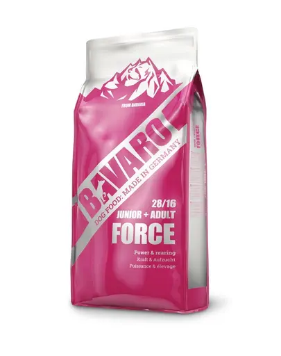 JOSERA Bavaro Force Junior Adult 28/16 2x18 kg hrana caini junior si caini adulti cu activitate fizica ridicata