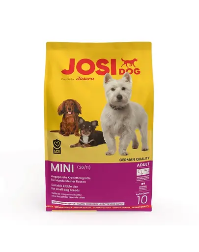 JOSERA JosiDog Mini 10 kg hrana caine pretentios + 2x900g GRATIS