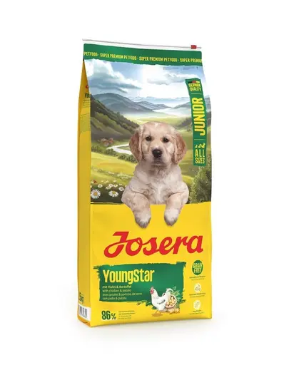 JOSERA YoungStar 12,5 kg hrana caini tineri + 2x900g GRATIS