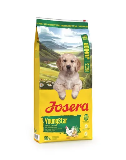 JOSERA YoungStar 2x12,5kg hrana fara cereale pentru catei