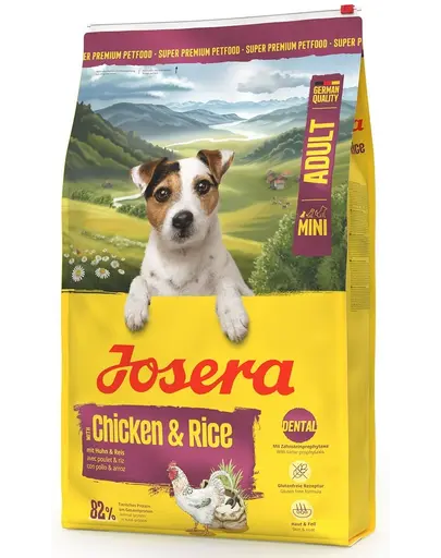 JOSERA Mini Adult Chicken and Rice 2x10kg hrana caine rasa mica