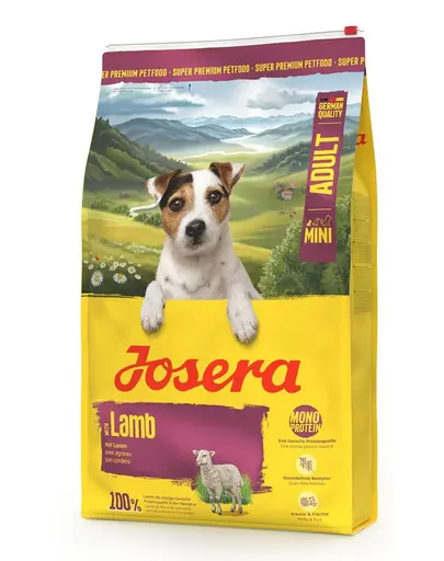 JOSERA Lamb Adult Mini 10 kg hrana cu miel + 2x900g GRATIS
