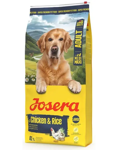 JOSERA Chicken with Rice Adult 2x12,5kg hrana usor digerabila pentru rase medii si mari