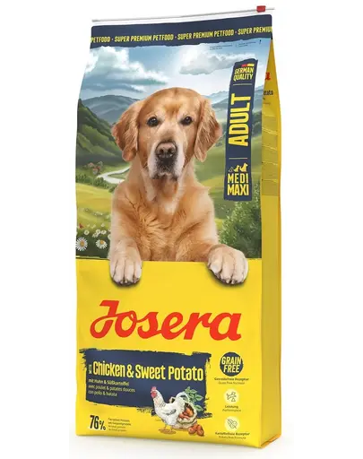 JOSERA Chicken with Sweet Potato Adult 2x12,5kg hrana fara cereale pentru rase medii si mari