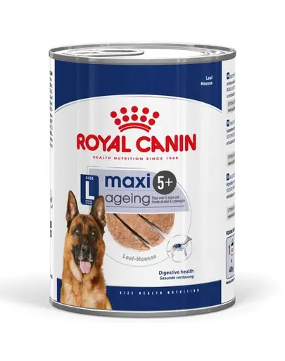 ROYAL CANIN Maxi Ageing Loaf 410 g hrana umeda tip pate caini seniori de talie mare