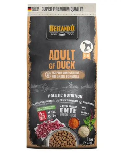 Hrana caini fara cereale rata digestie sensibila BELCANDO Adult 1 kg