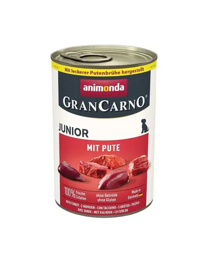 ANIMONDA Grancarno Junior hrana catelusi curcan 24 x 400 g