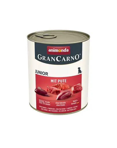 ANIMONDA GranCarno Junior hrana caini juniori cu porc si curcan 6x800 g
