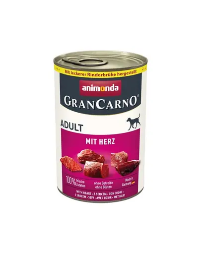 ANIMONDA GranCarno Adult carne de vita si inima 24 x 400 g