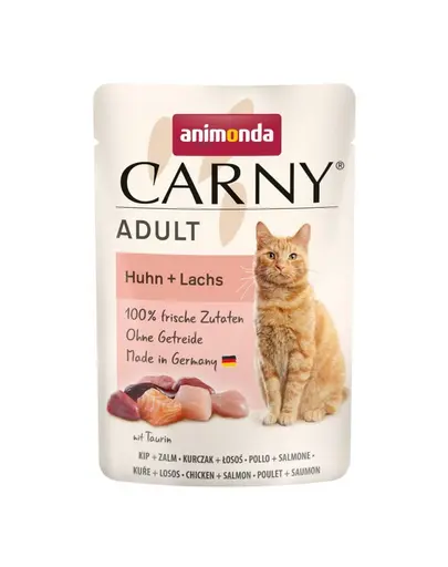 ANIMONDA Carny Adult Plic cu pui si somon 85 g hrana umeda pentru pisici