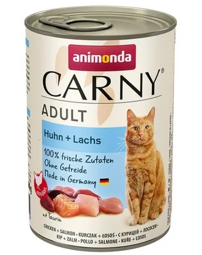 ANIMONDA Carny Adult pui si somon 24 x 400 g