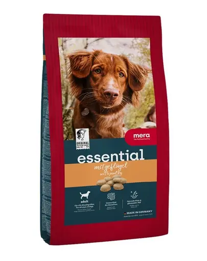 Hrana caini adulti MERA Essential pui 12,5 kg alimentatie zilnica echilibrata