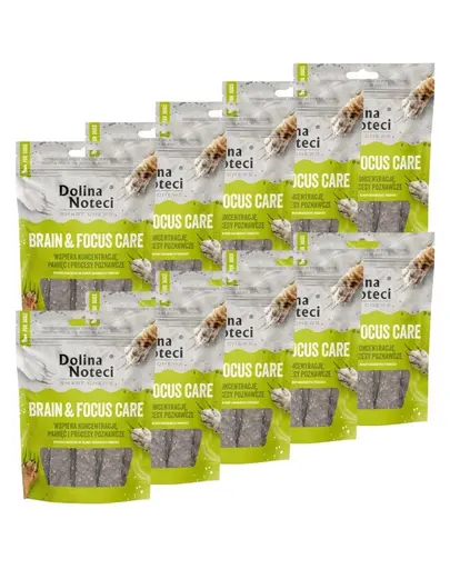 Recompense caini pentru memorie 10x100 g DOLINA NOTECI Smart Chews