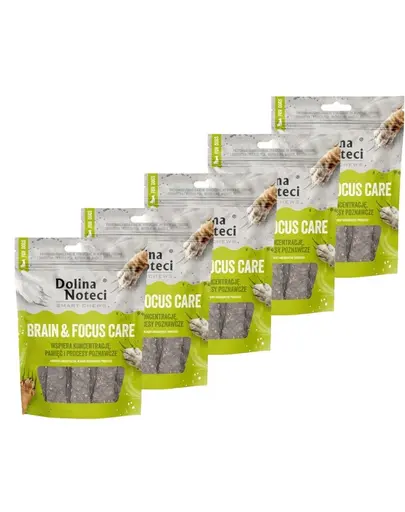 Recompense cognitive caini DOLINA NOTECI Smart Chews 5x100 g memorie si concentrare
