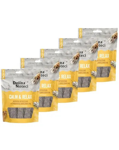 Recompense calmare caini stres si calatorii DOLINA NOTECI Smart Chews 5x100 g